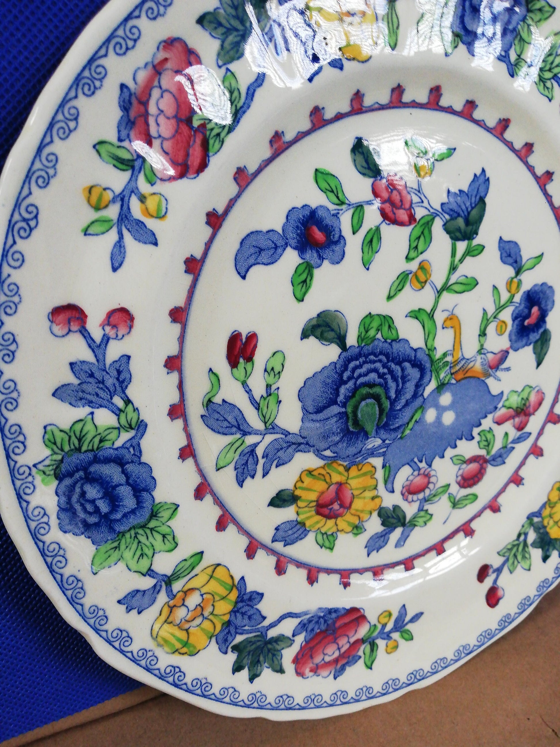 Mason's ironstone Regency pattern 17.5cm plate