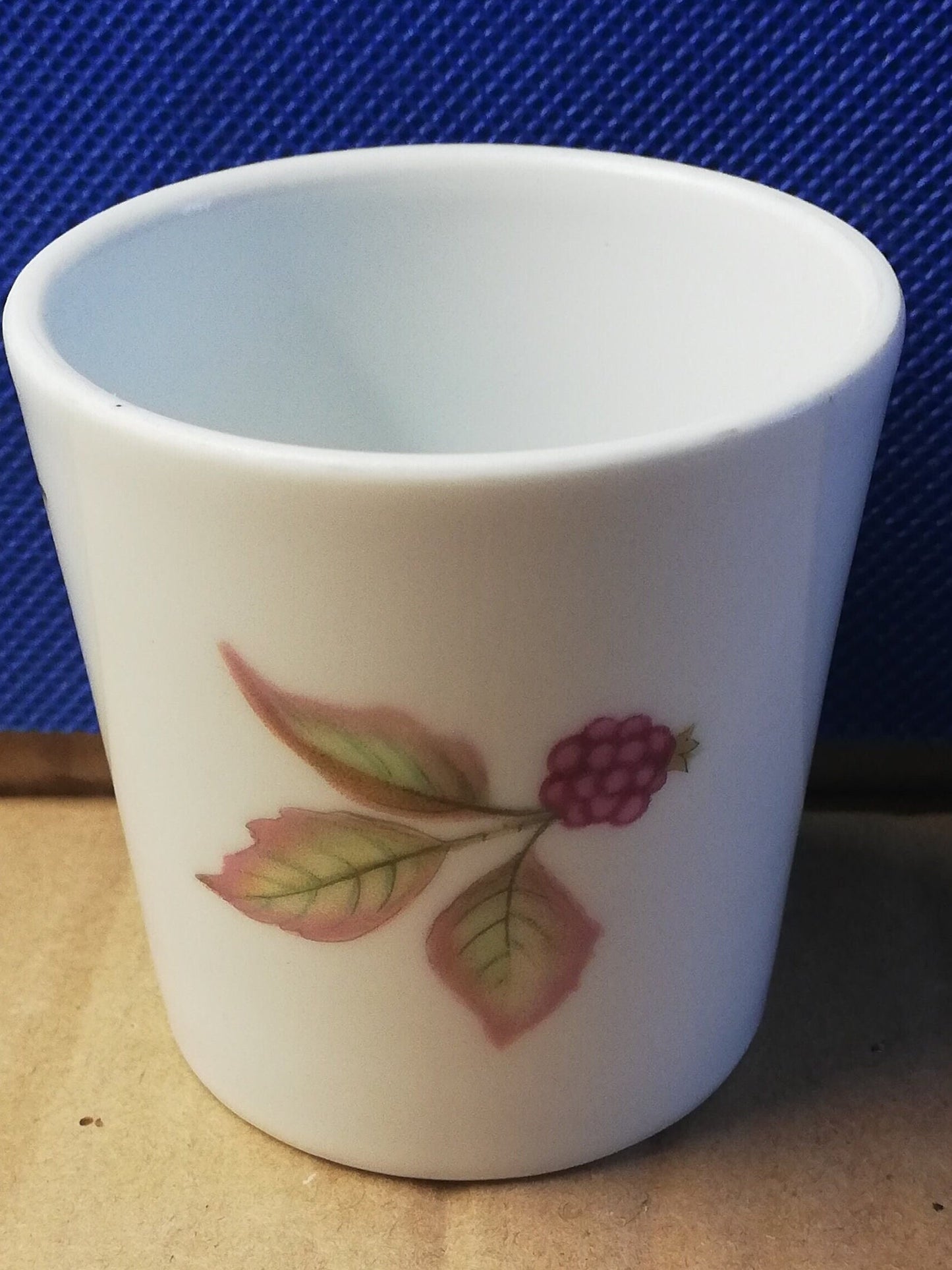 Royal Worcester Evesham tumbler / toothpick holder