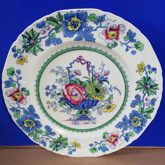 Mason's ironstone Strathmore pattern 22cm salad / lunch plate