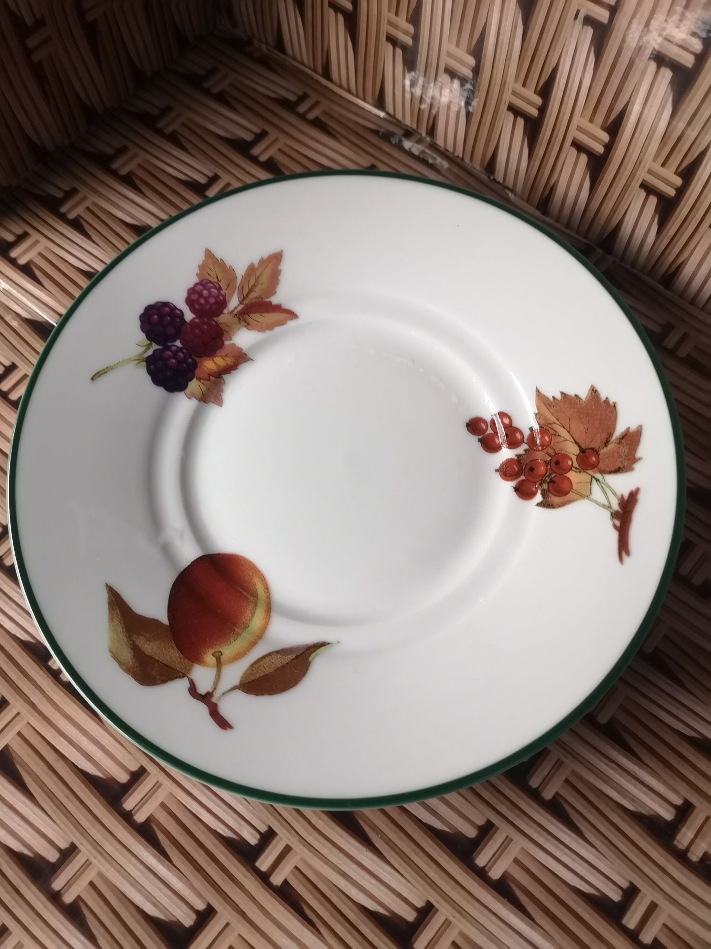 Royal Worcester Evesham Vale Cup and saucer