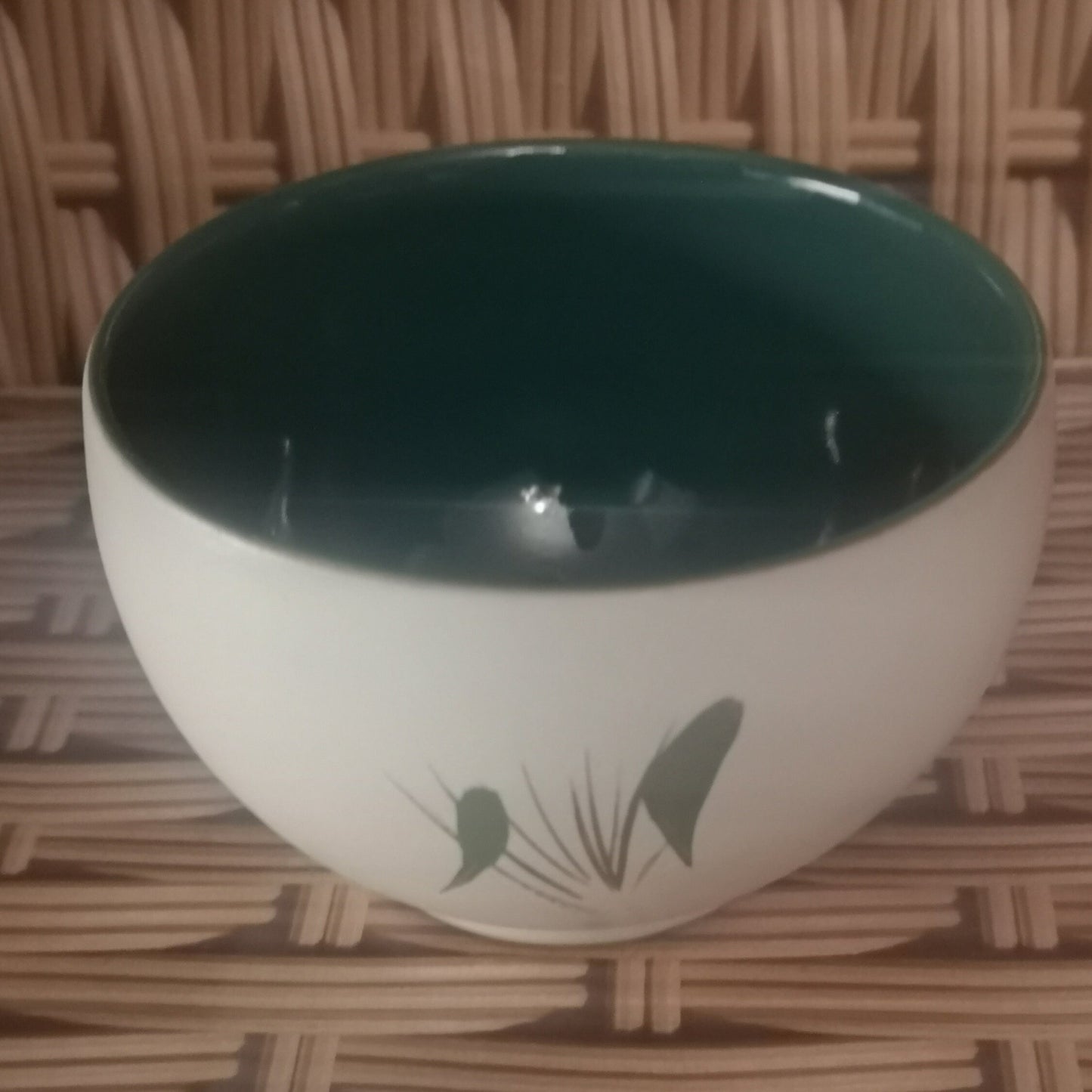 Denby pottery 'Greenwheat' sugar bowl