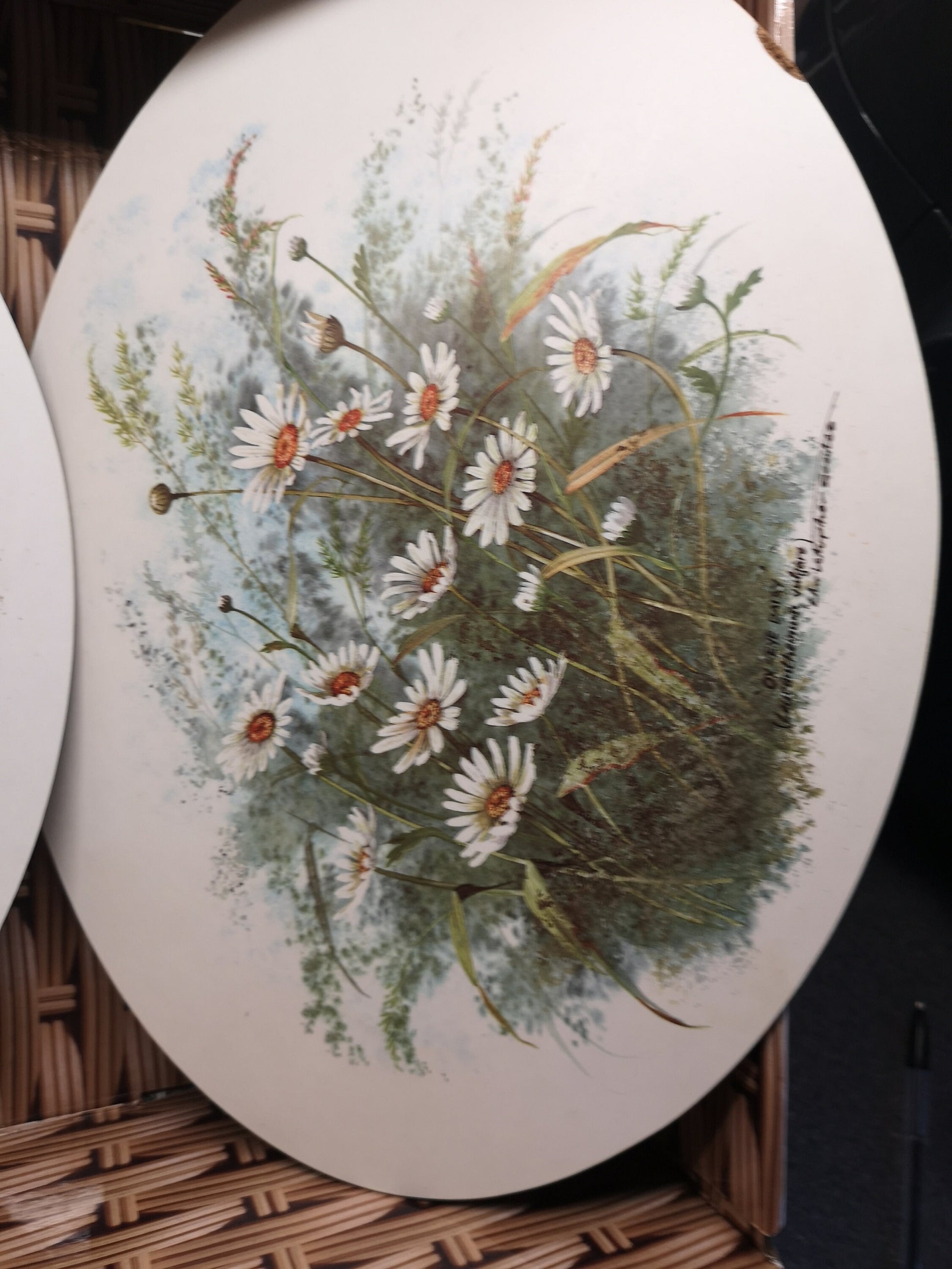 6 x oval dinner place mats serving place mats - designed by Christopher Scales