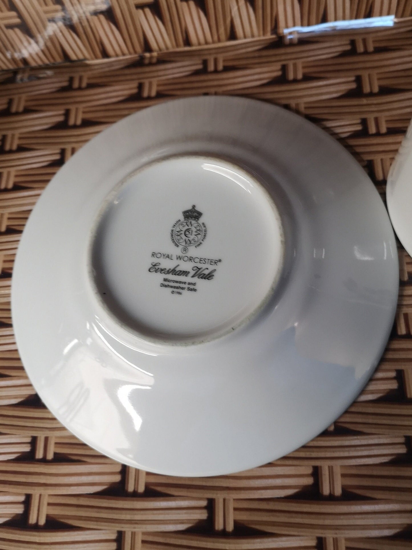 Royal Worcester Evesham Vale Cup and saucer