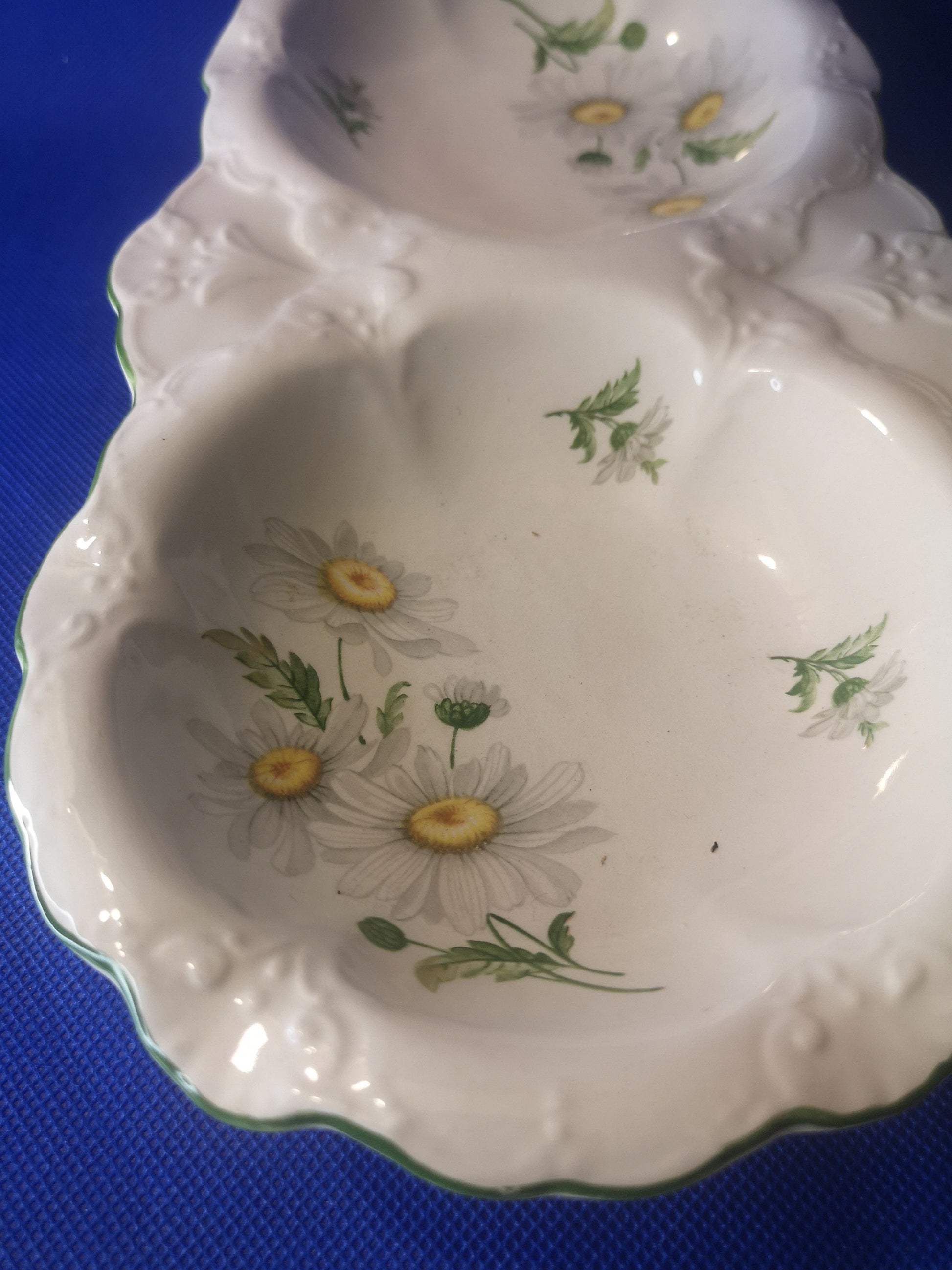 James Kent Old Foley daisy serving dish