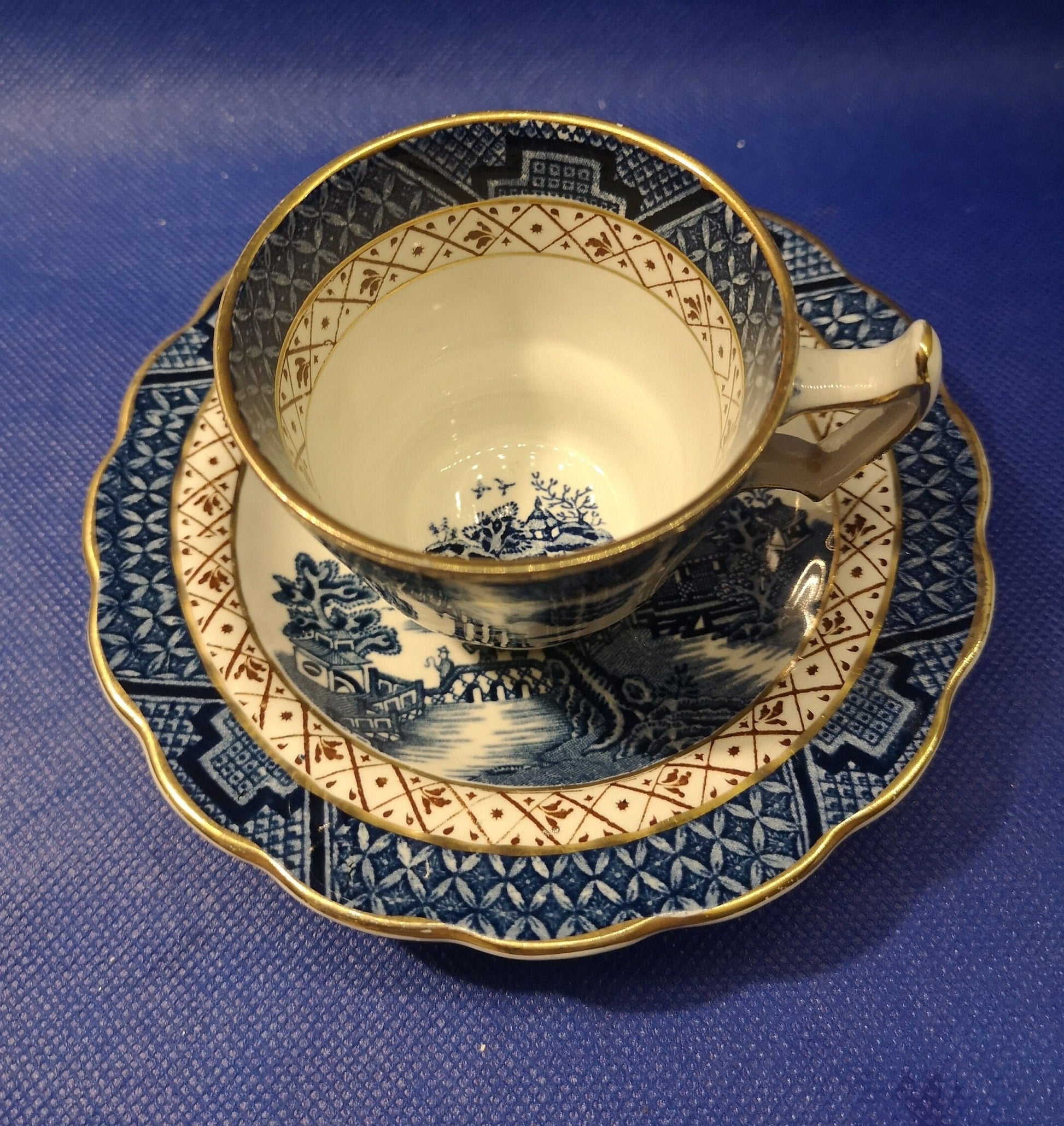 Booths Real old Willow cup and saucer