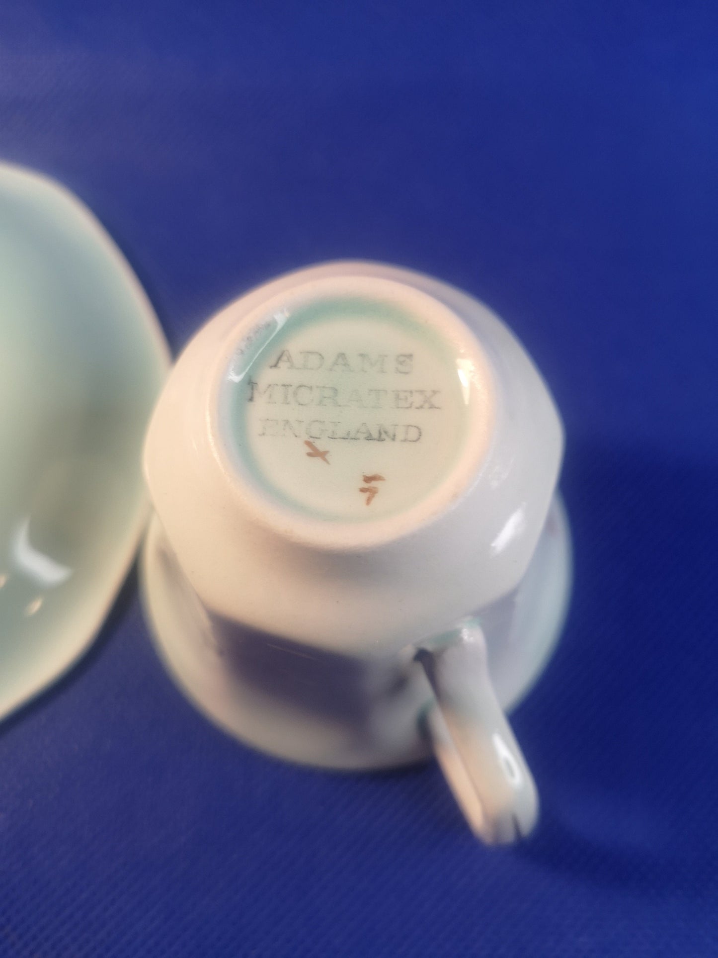 Adams small cup and saucer - espresso