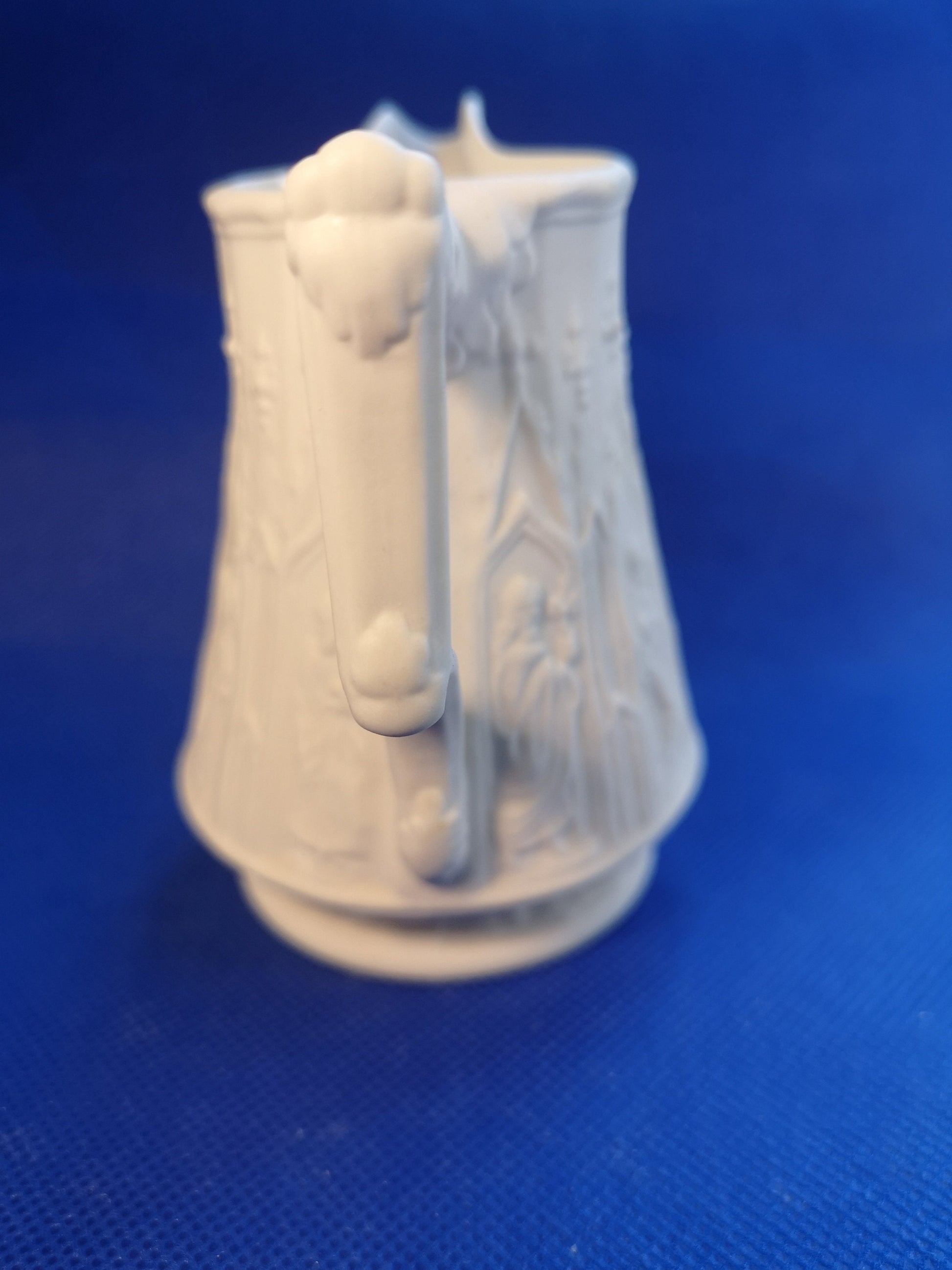 Portmeirion white Parian collection jug 3.5" tall