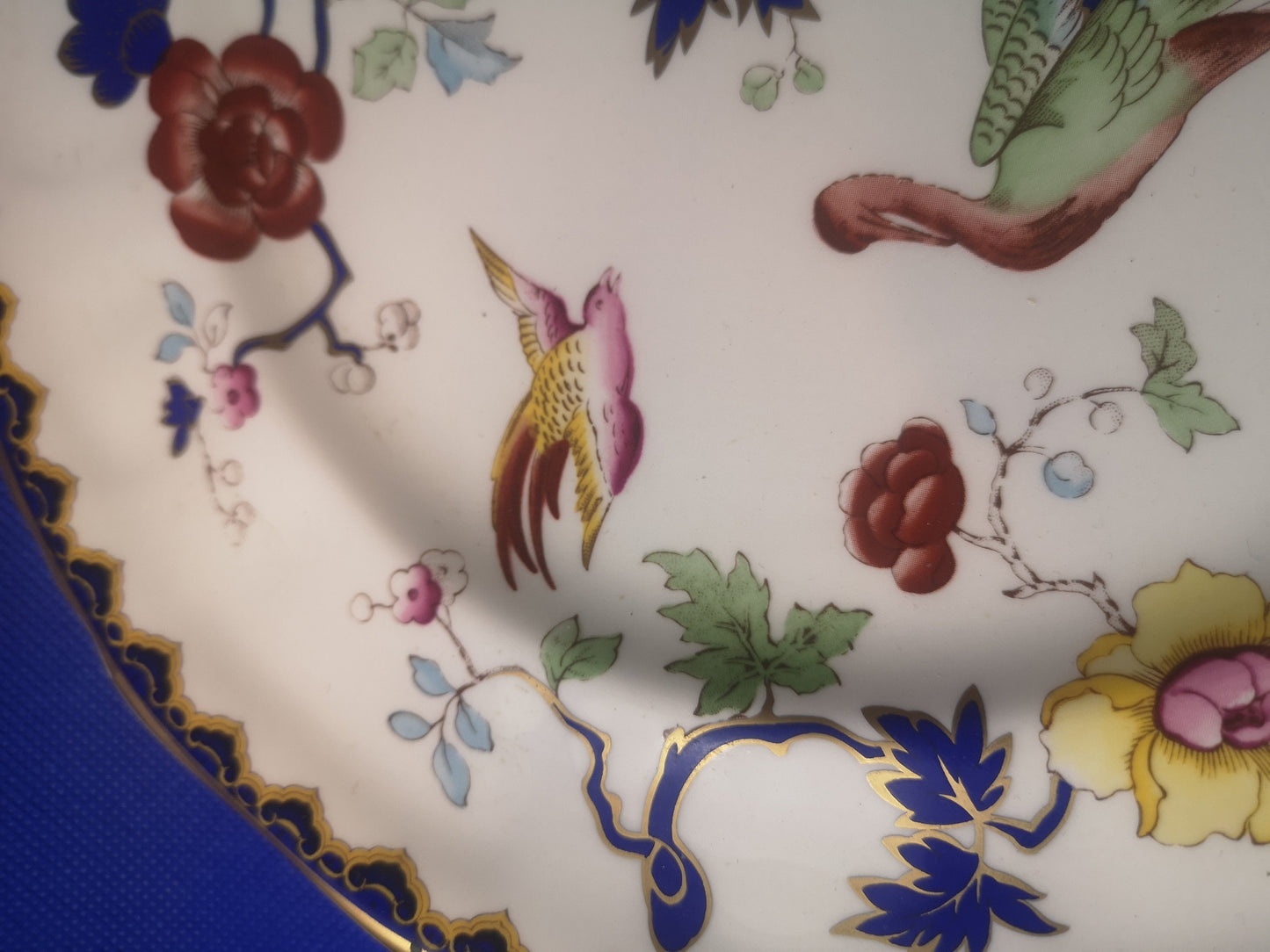 Mason's ironstone stork pattern 25cm salad / lunch plate Limited edition