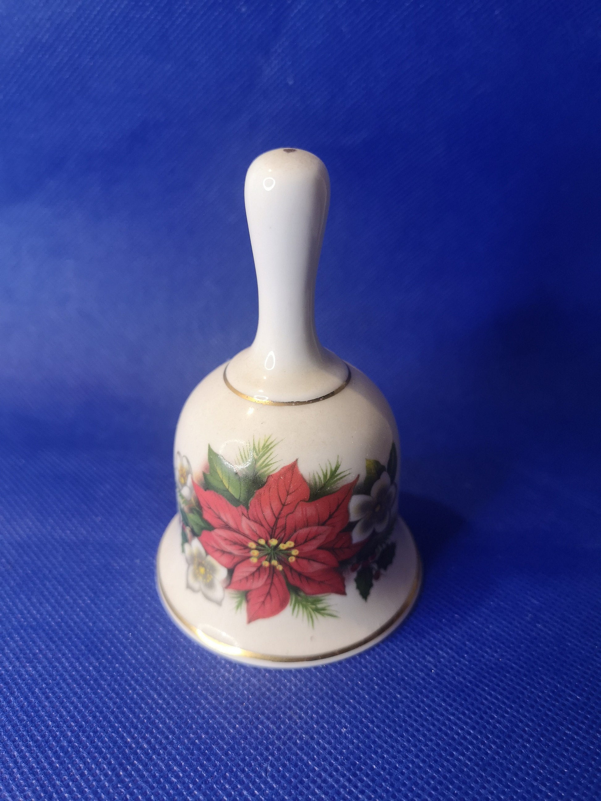 bell poinsettia Fenton China