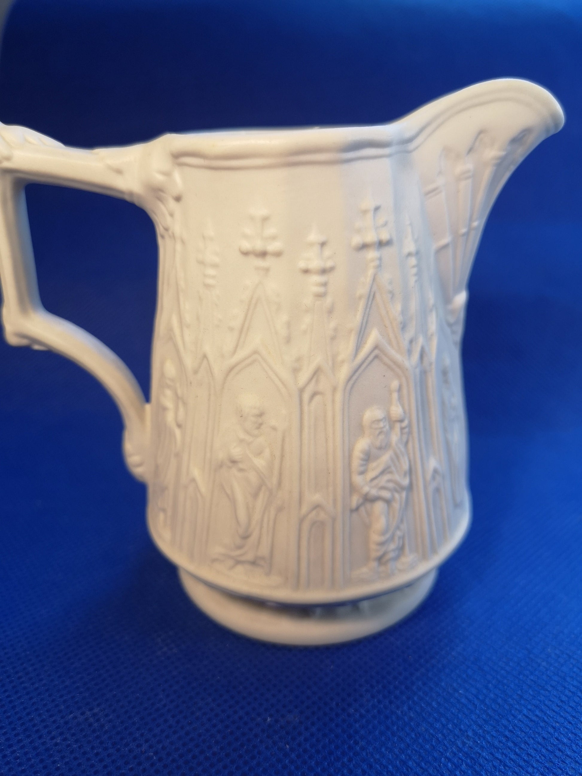 Portmeirion white Parian collection jug 3.5" tall