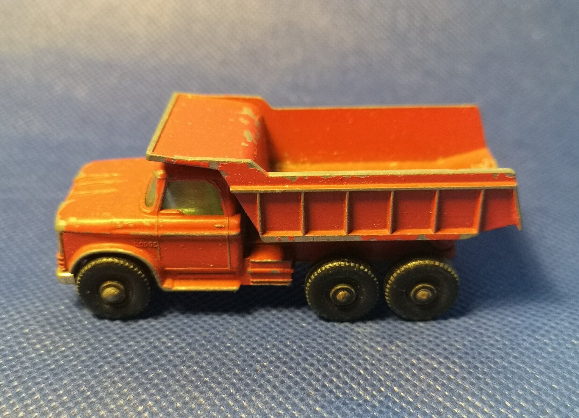 Lesney matchbox red dumper truck series no 48