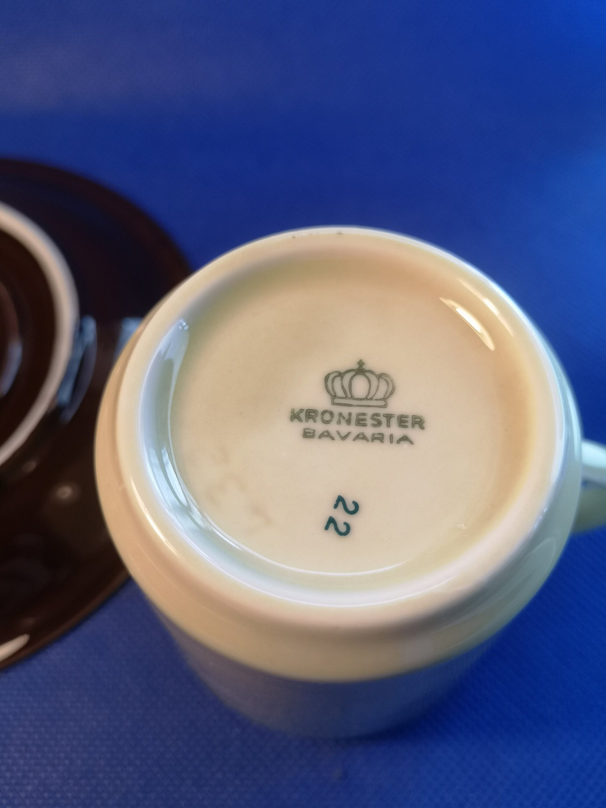 Kronester bavaria demitasse cup and saucer