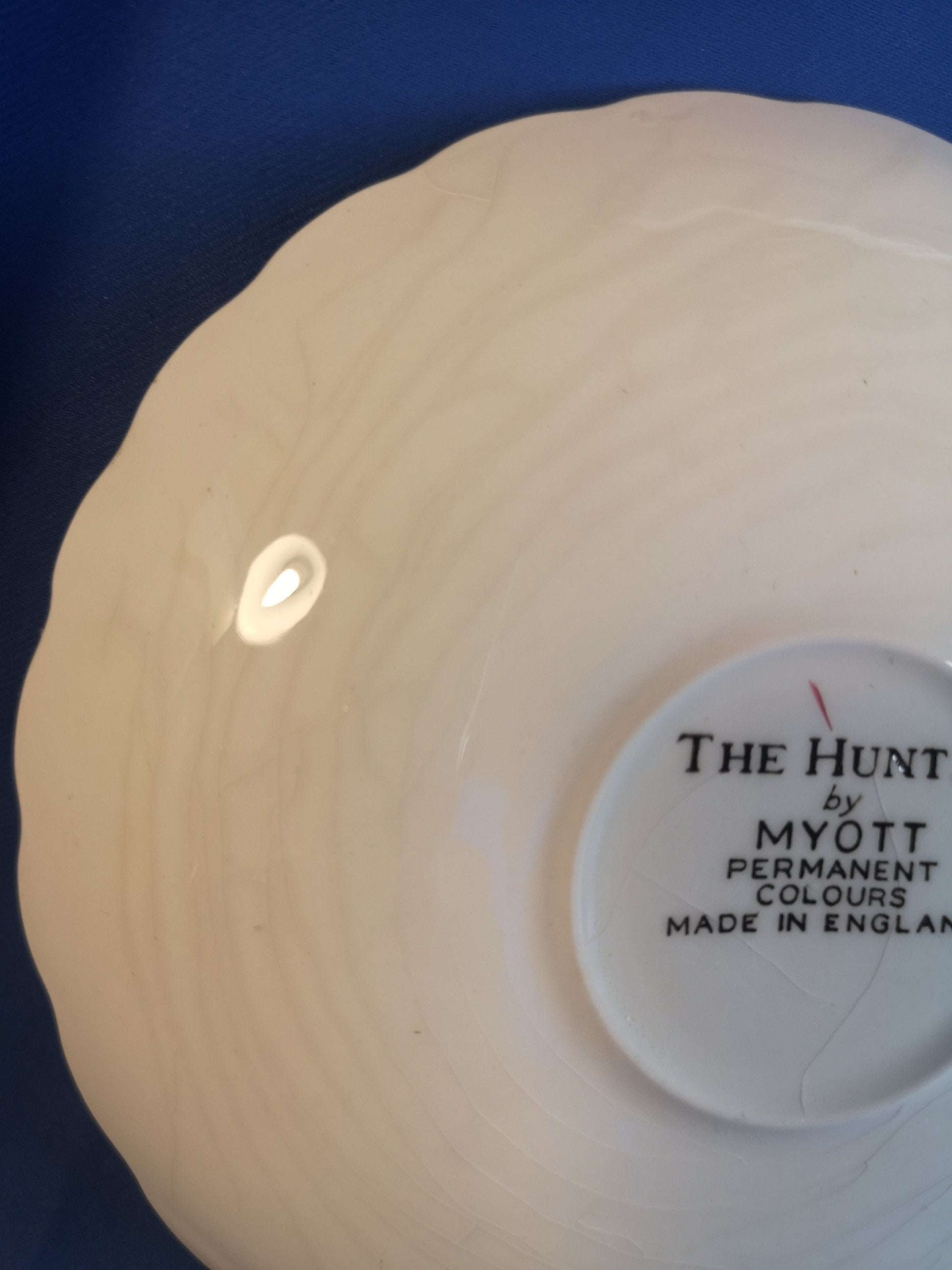 Myott the hunter saucer 14cm diameter