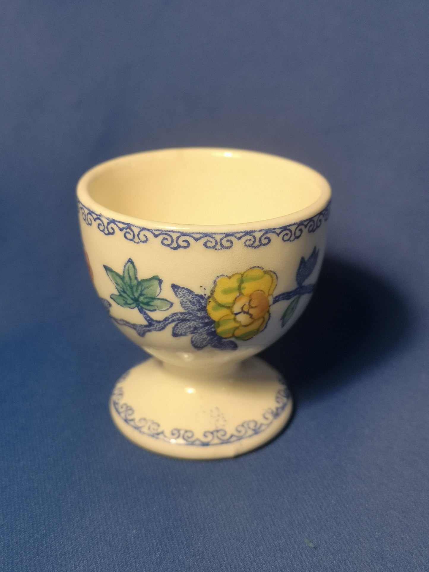 Mason's Regency egg cup, ironstone, vintage breakfast ware