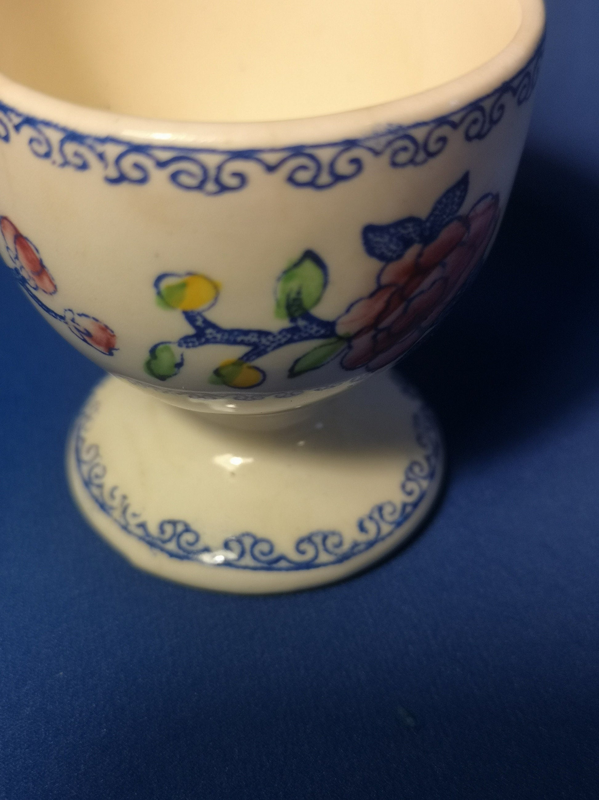 Mason's Regency egg cup, ironstone, vintage breakfast ware