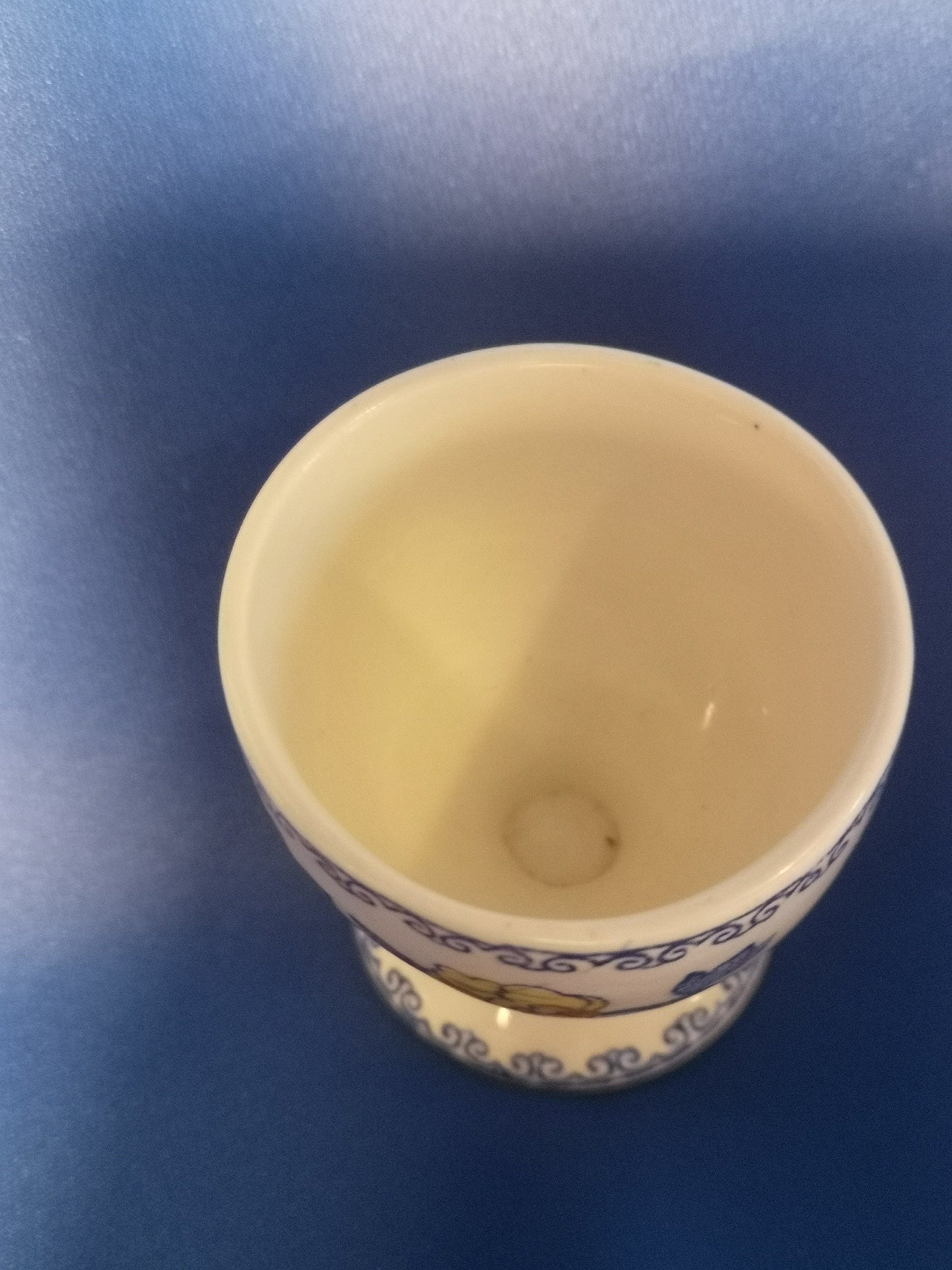 Mason's Regency egg cup, ironstone, vintage breakfast ware