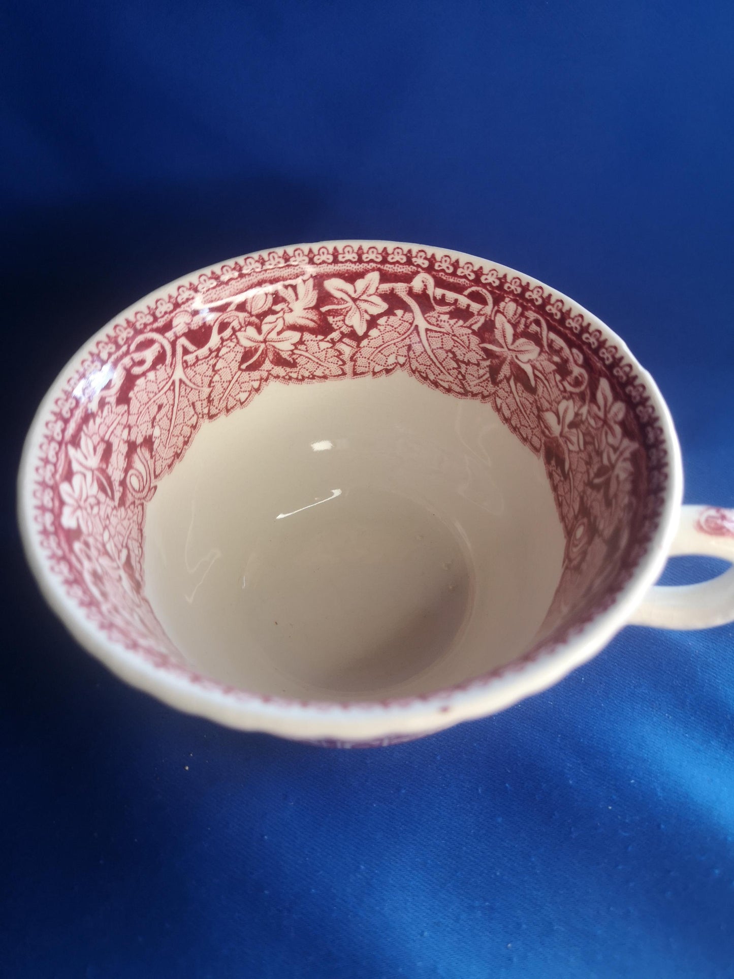 Mason's ironstone Red vista breakfast cup and saucer