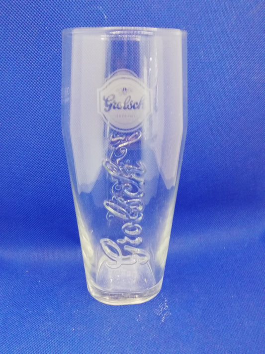 Grolsch lager pint glass