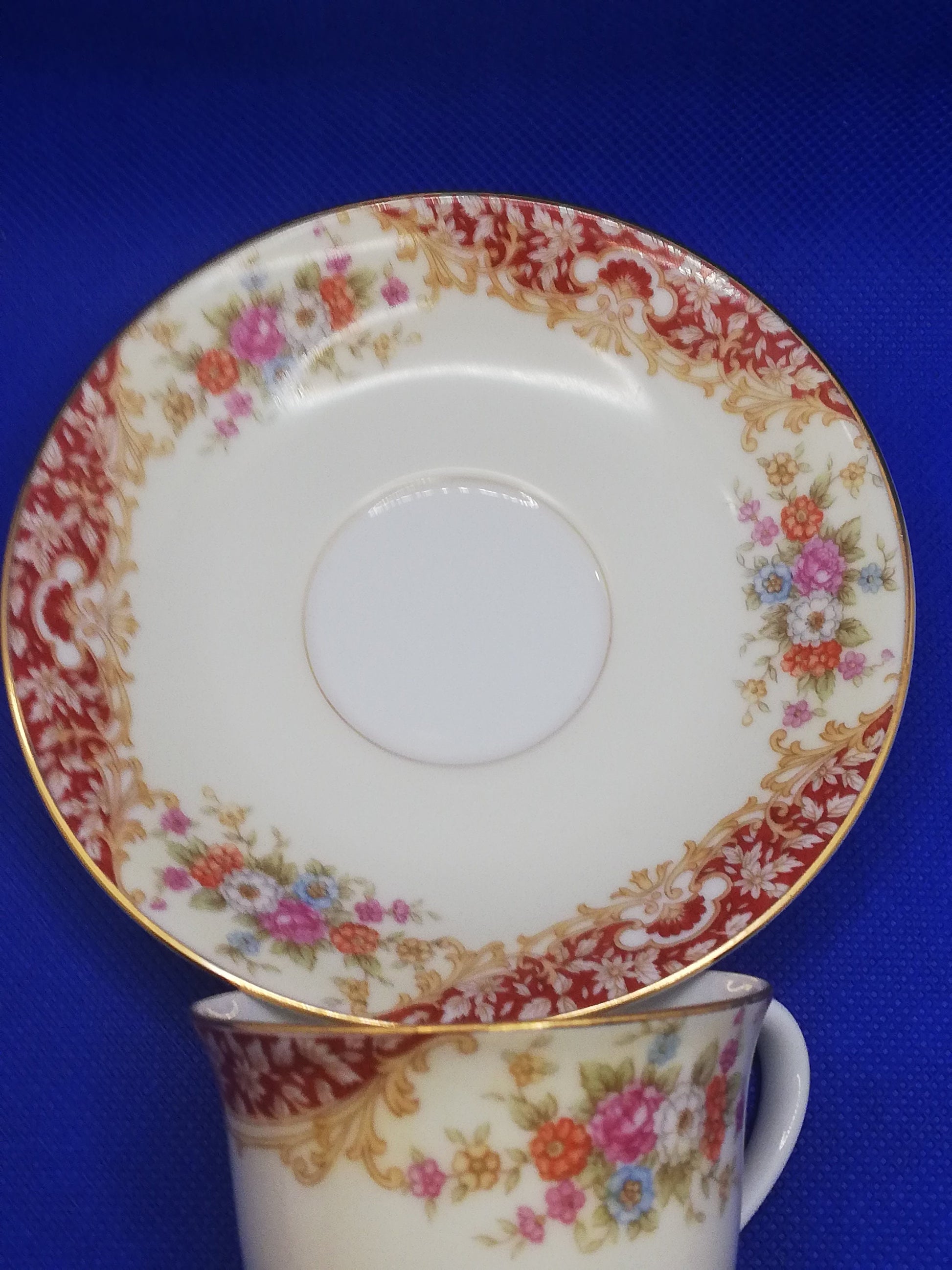 Noritake Japenese cup and saucer = small - Vintage