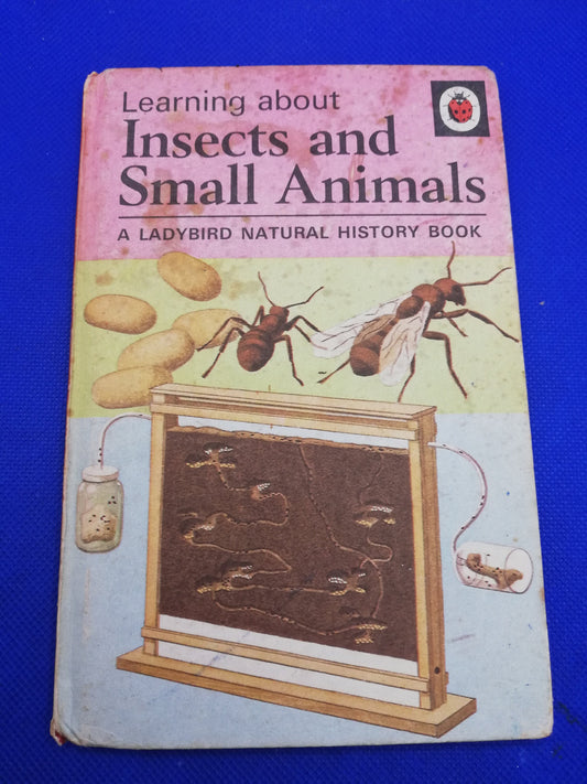 Ladybird insects and small animals -good condition - some fading to the back