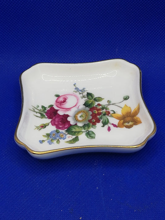 Coalport Ludlow Square trinket dish