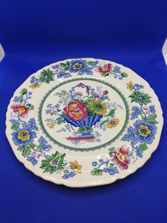 Mason's C4792 Floral Strathmore Lunch / dessert plate 9.5" diameter