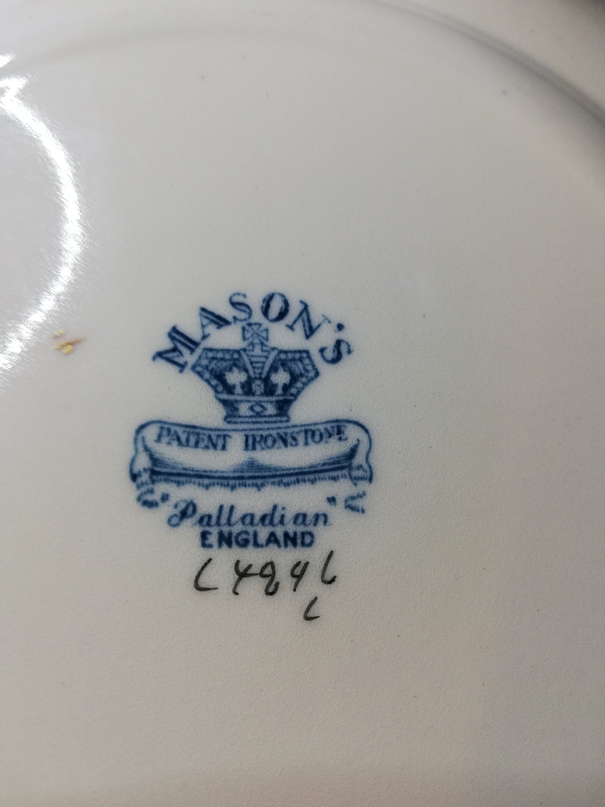 Mason's Palladium 9" decorative plate