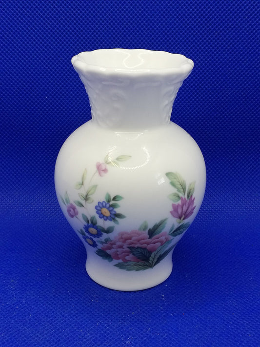 Coalport miniature vase 3" tall Mayfield design