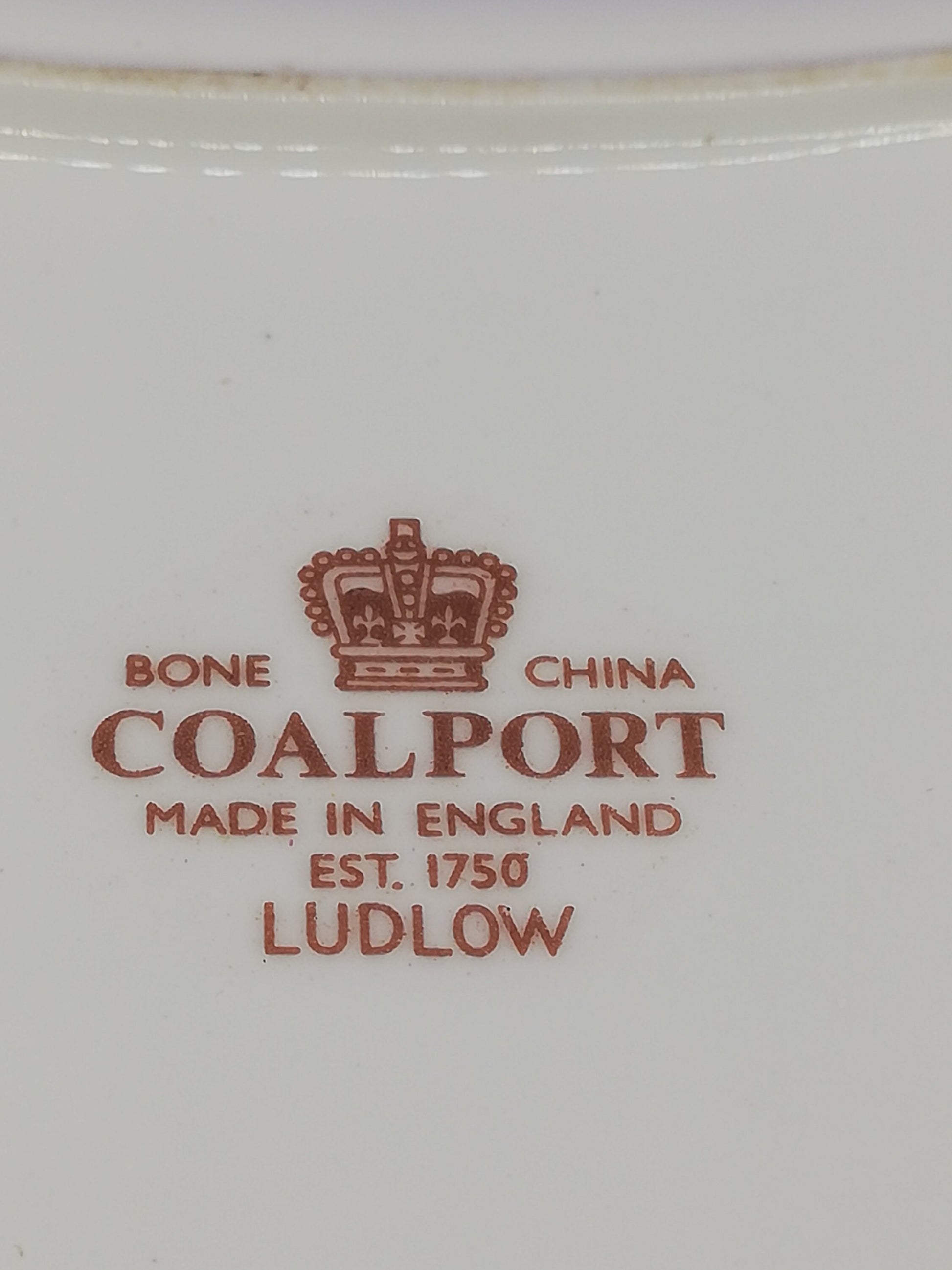 Coalport Ludlow Square trinket dish