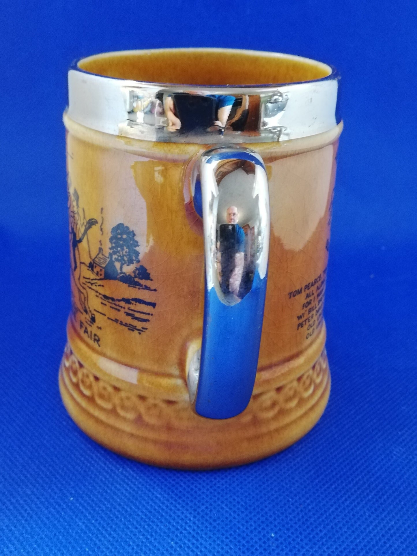 Elijah cotton Ltd Lord Nelson ware tankard - off to Widecome fair - Great condition