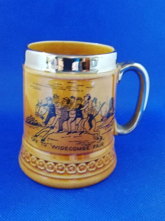 Elijah cotton Ltd Lord Nelson ware tankard - off to Widecome fair - Great condition