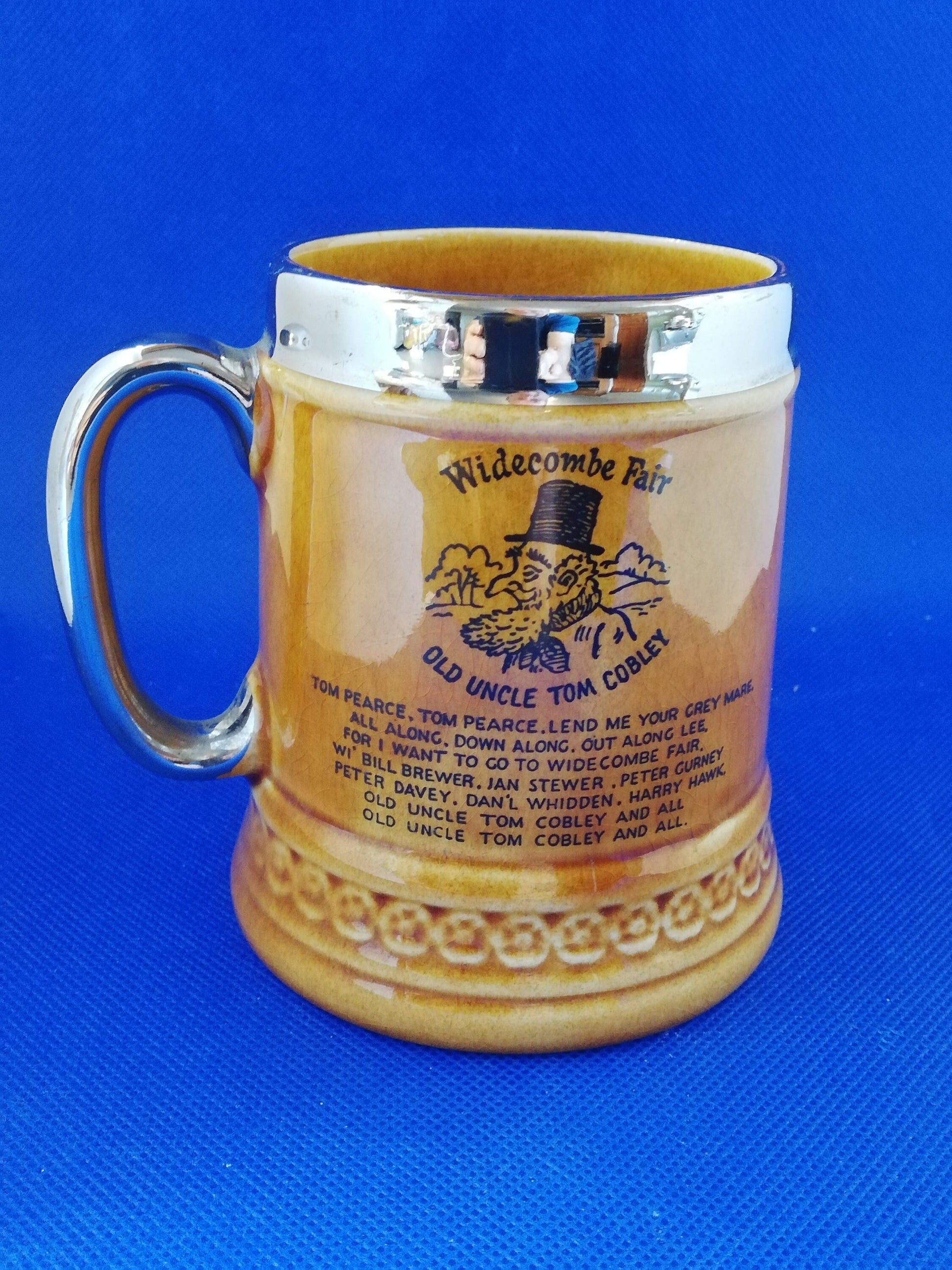 Elijah cotton Ltd Lord Nelson ware tankard - off to Widecome fair - Great condition