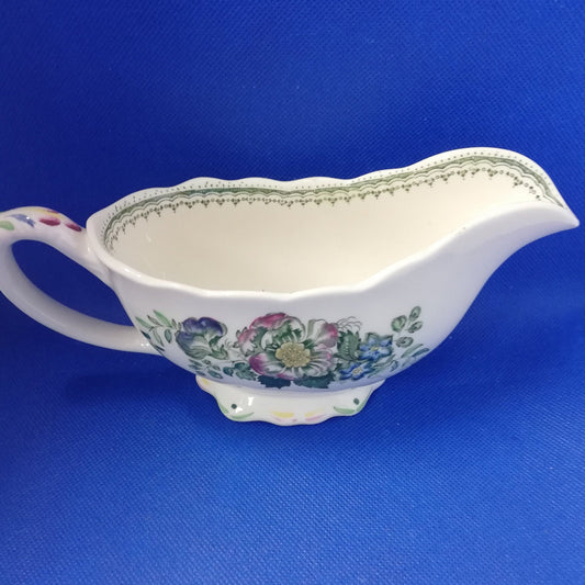 Mason's ironstone Paynsley pattern gravy / sauce boat