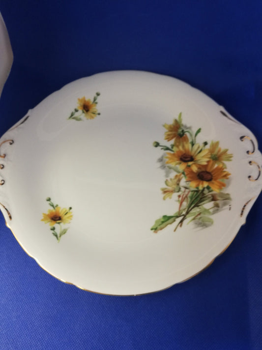 Paragon cake plate 10" x 9 1/2"