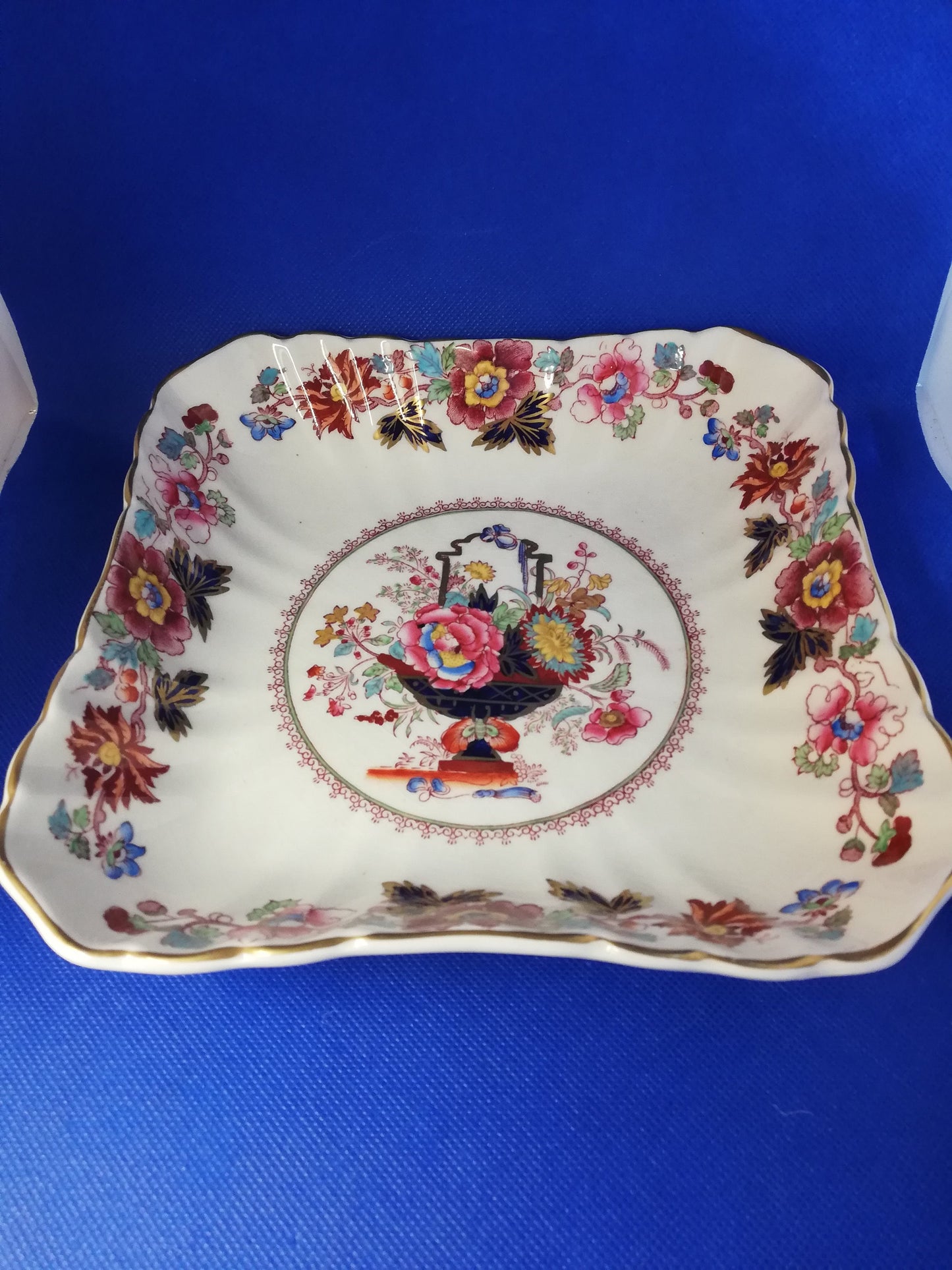 Mason's Ironstone Brocade square dish - Fantastic condition