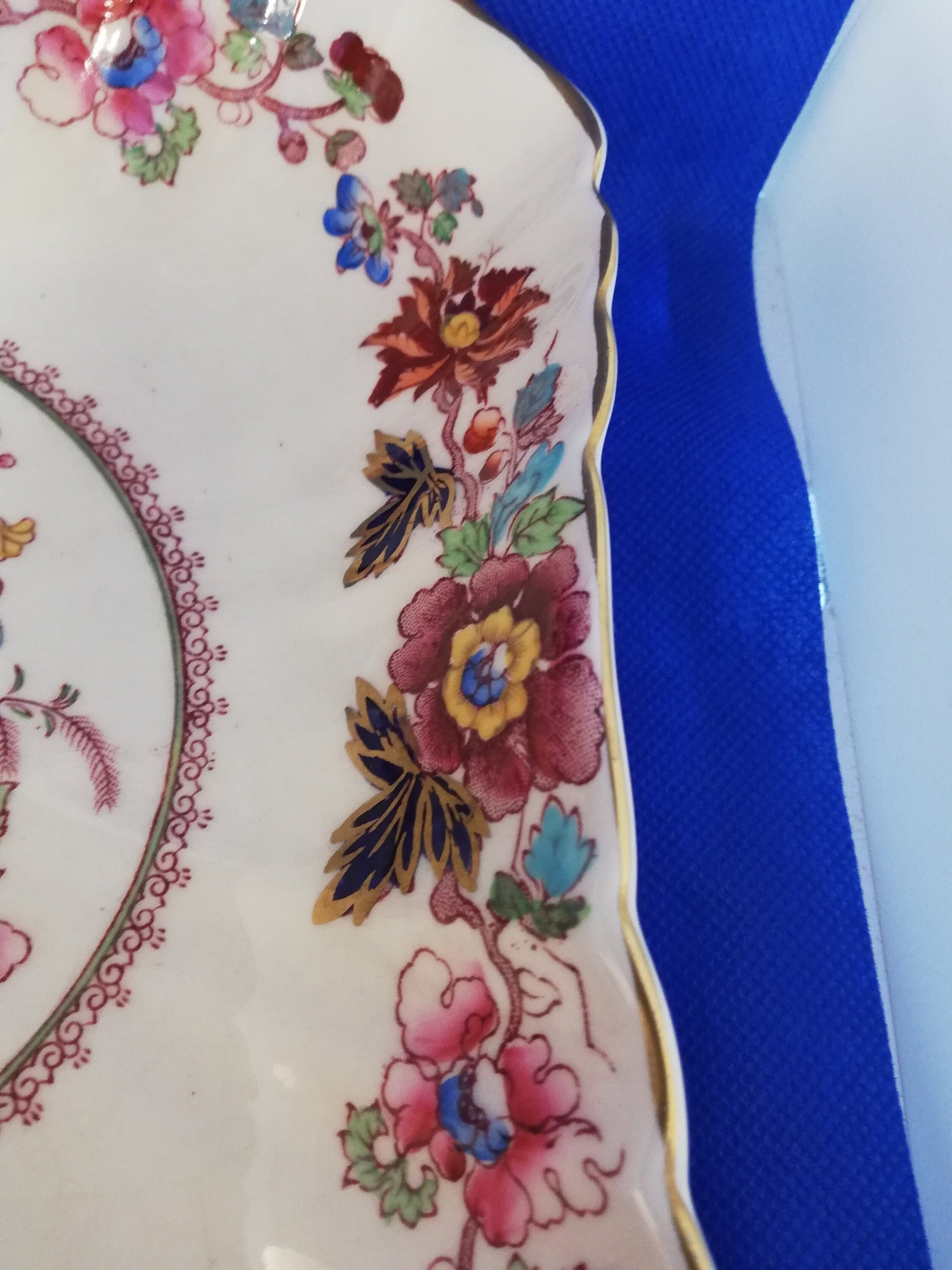 Mason's Ironstone Brocade square dish - Fantastic condition