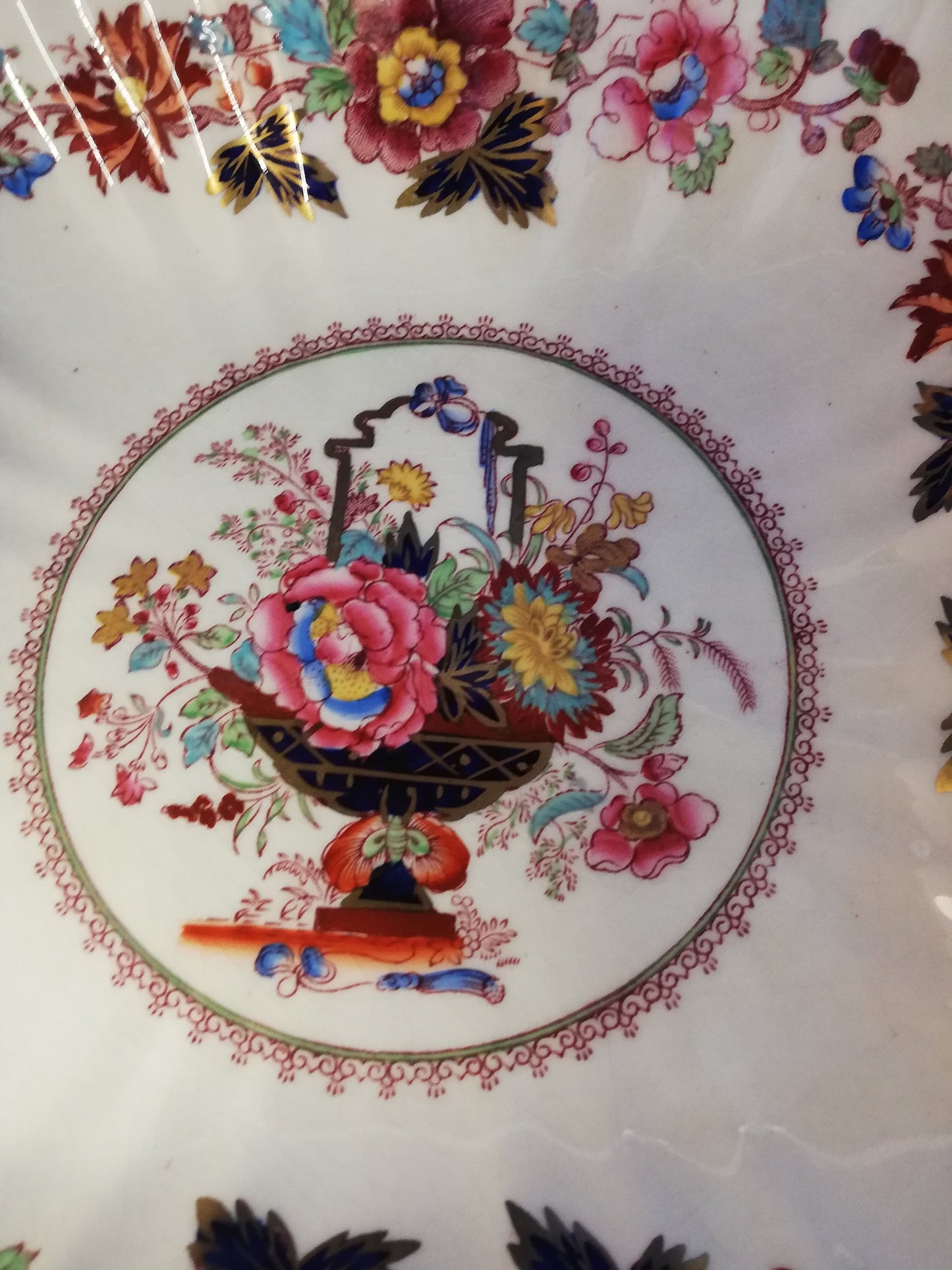 Mason's Ironstone Brocade square dish - Fantastic condition