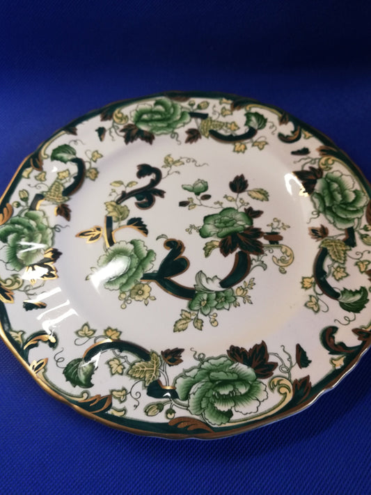 Mason's Ironstone Chartreuse salad plate 8 3/4" diameter