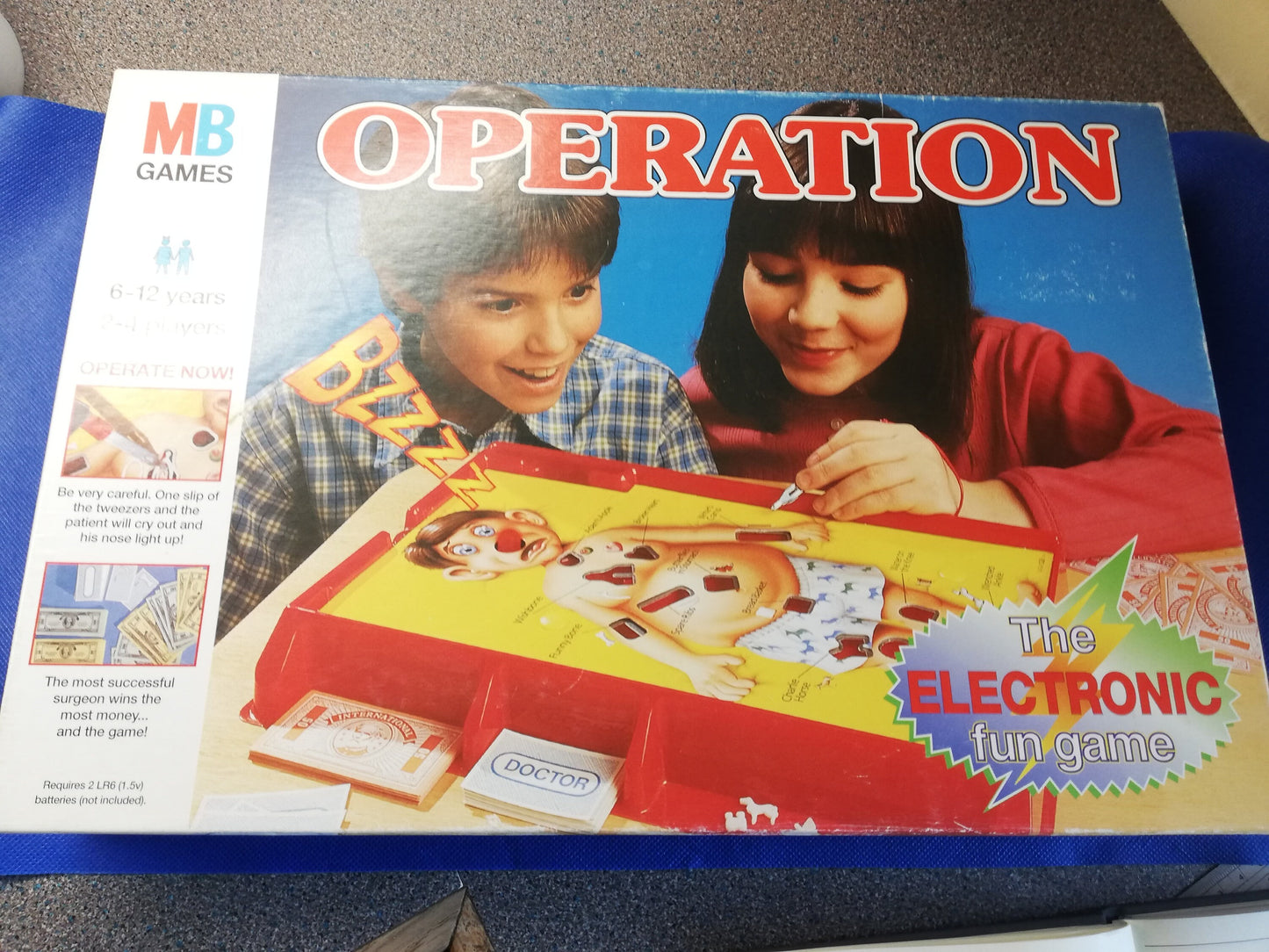 MB games Operation - complete - 1982