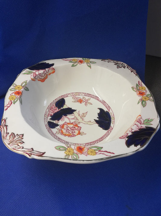 Alfred Meakin Gleneagles dish 8 3/4" wide - Hand painted