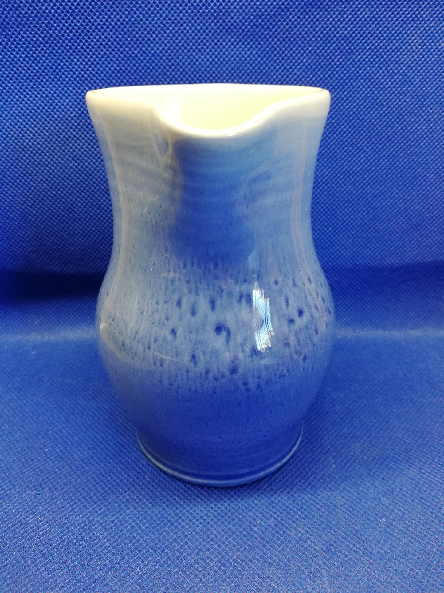 Yarmouth Pottery small jug - blue - individual piece