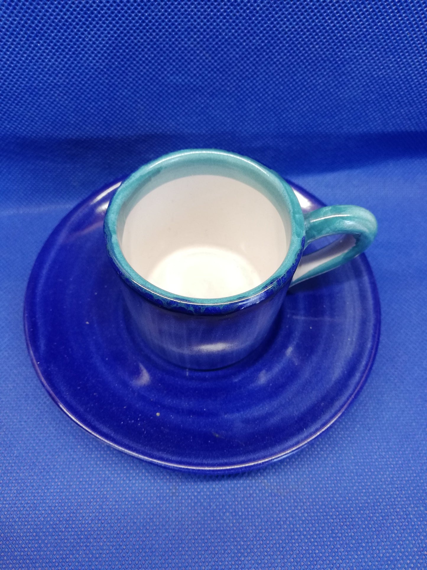 Habitat Tanganica espresso cup and saucer - Made in Italy