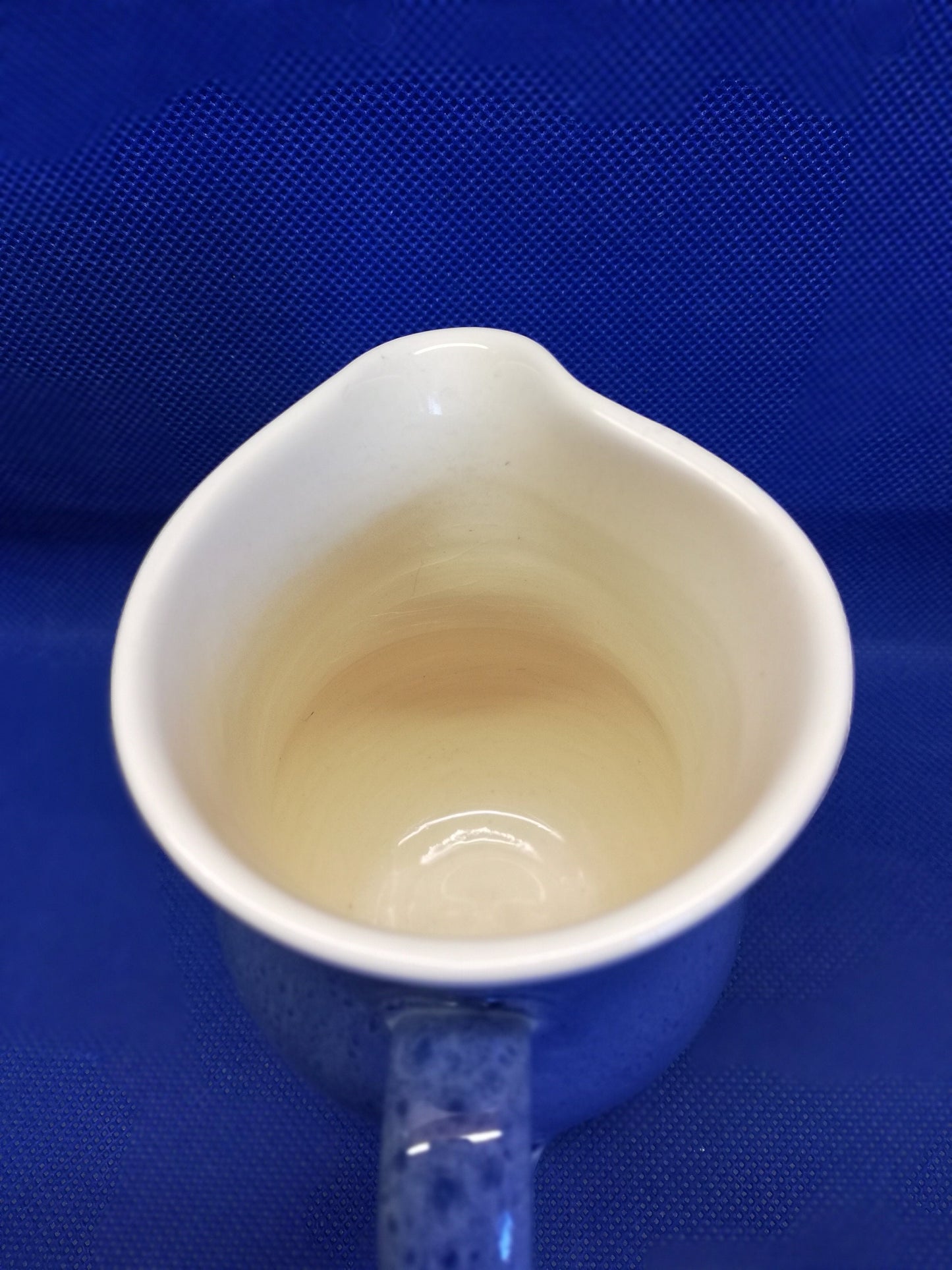 Yarmouth Pottery small jug - blue - individual piece