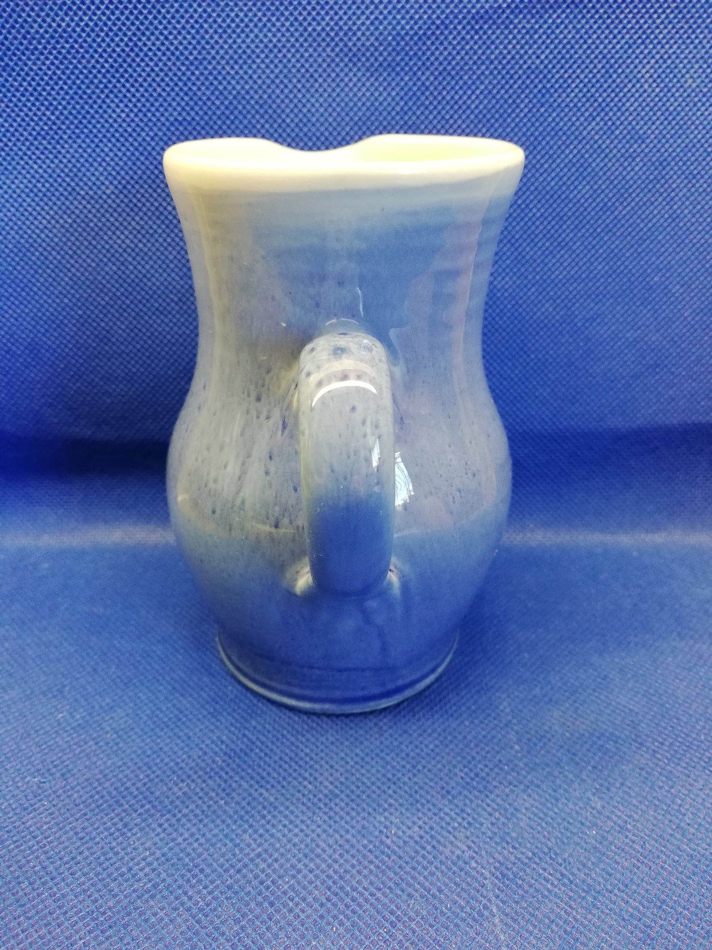 Yarmouth Pottery small jug - blue - individual piece