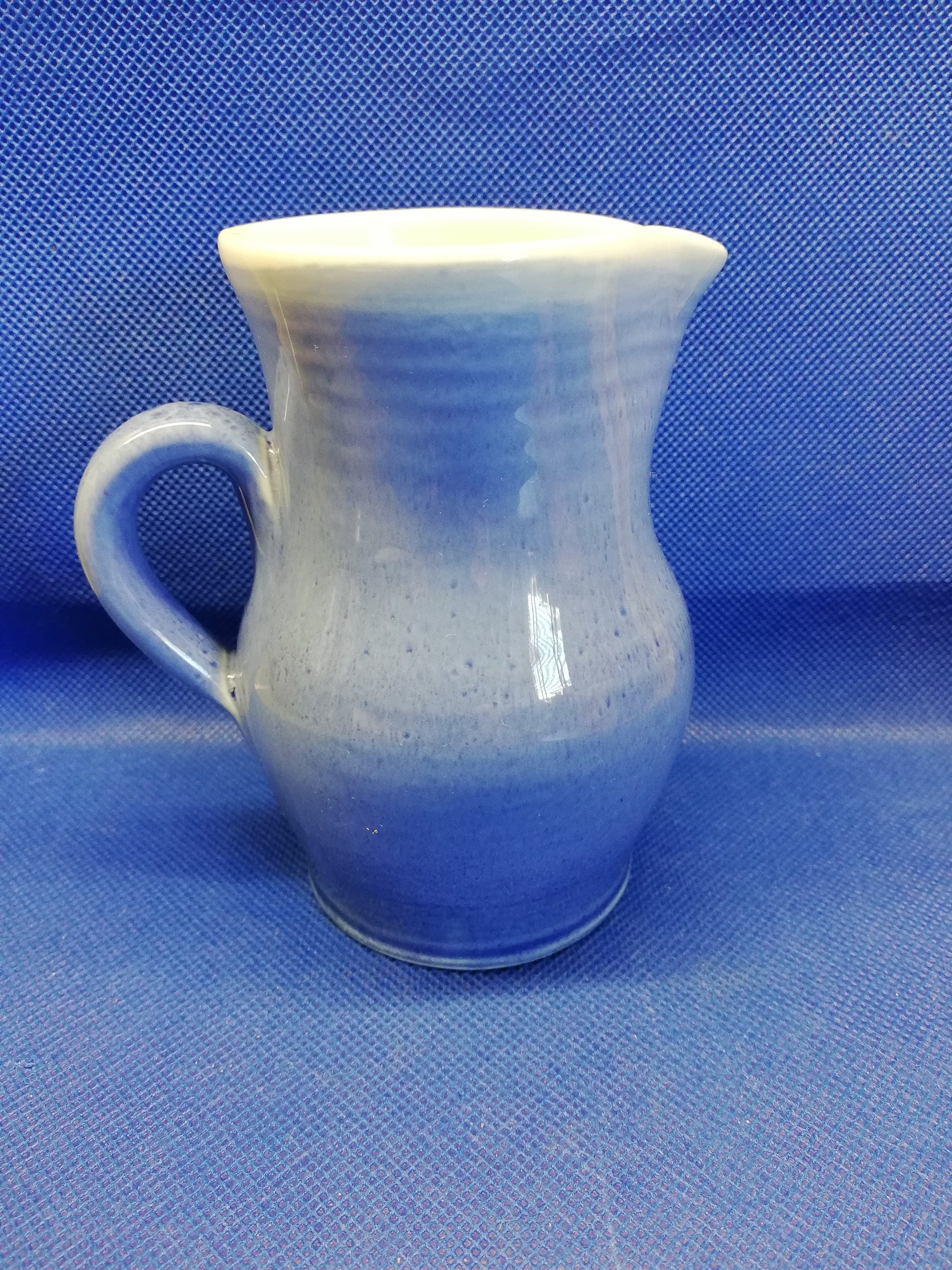 Yarmouth Pottery small jug - blue - individual piece