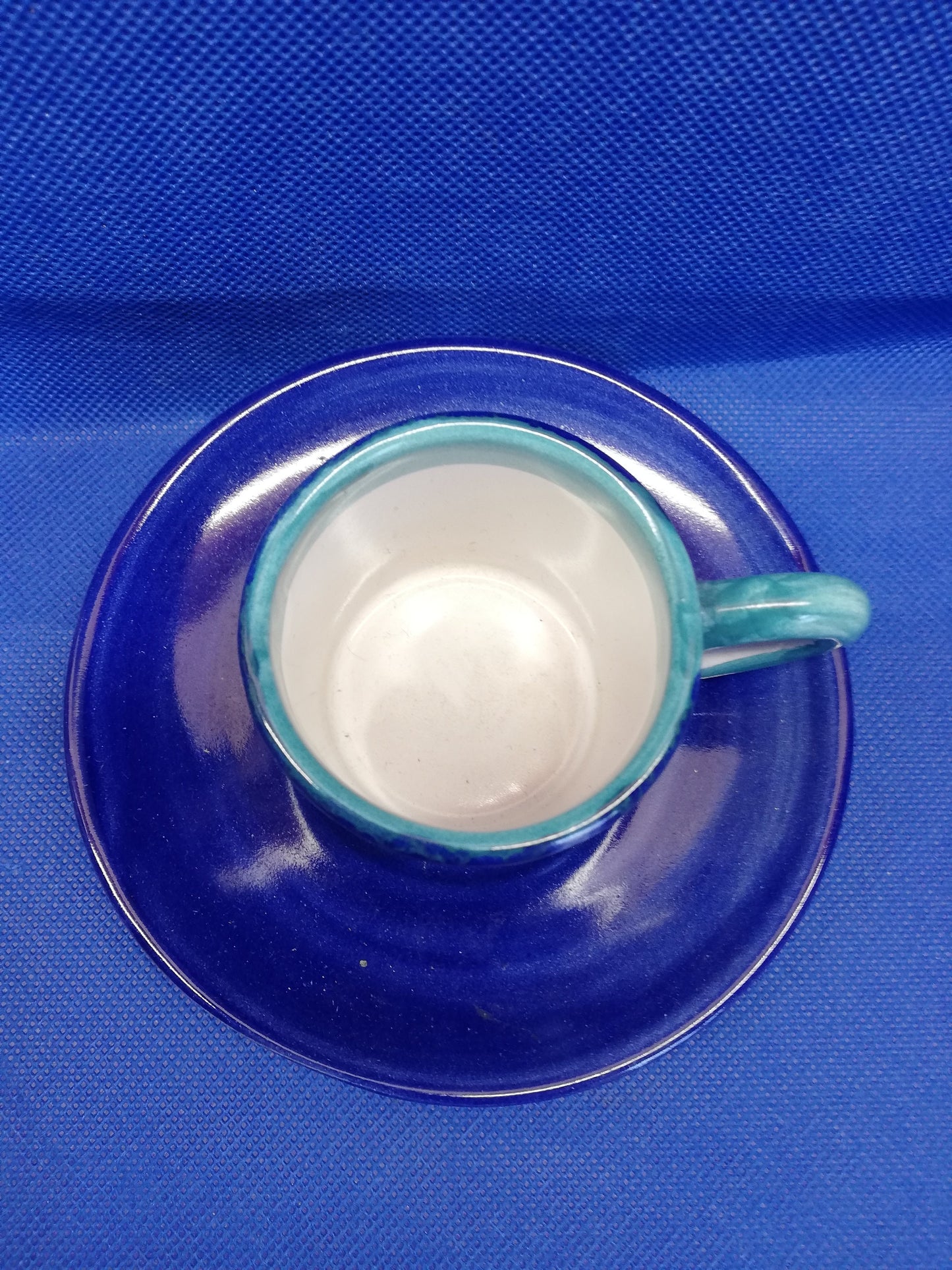 Habitat Tanganica espresso cup and saucer - Made in Italy