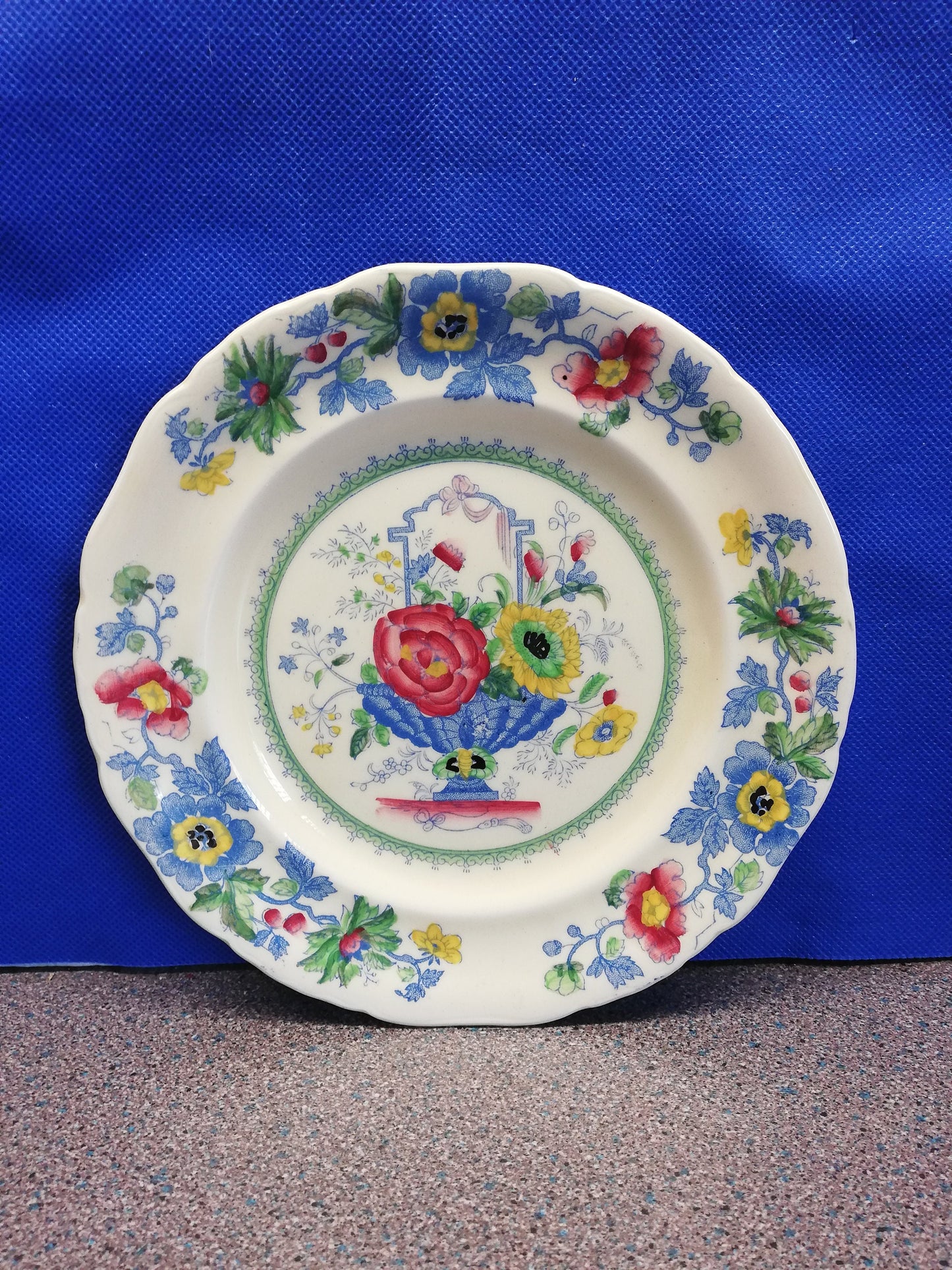 Mason's of England strathmore pattern tableware saucer 7" diameter