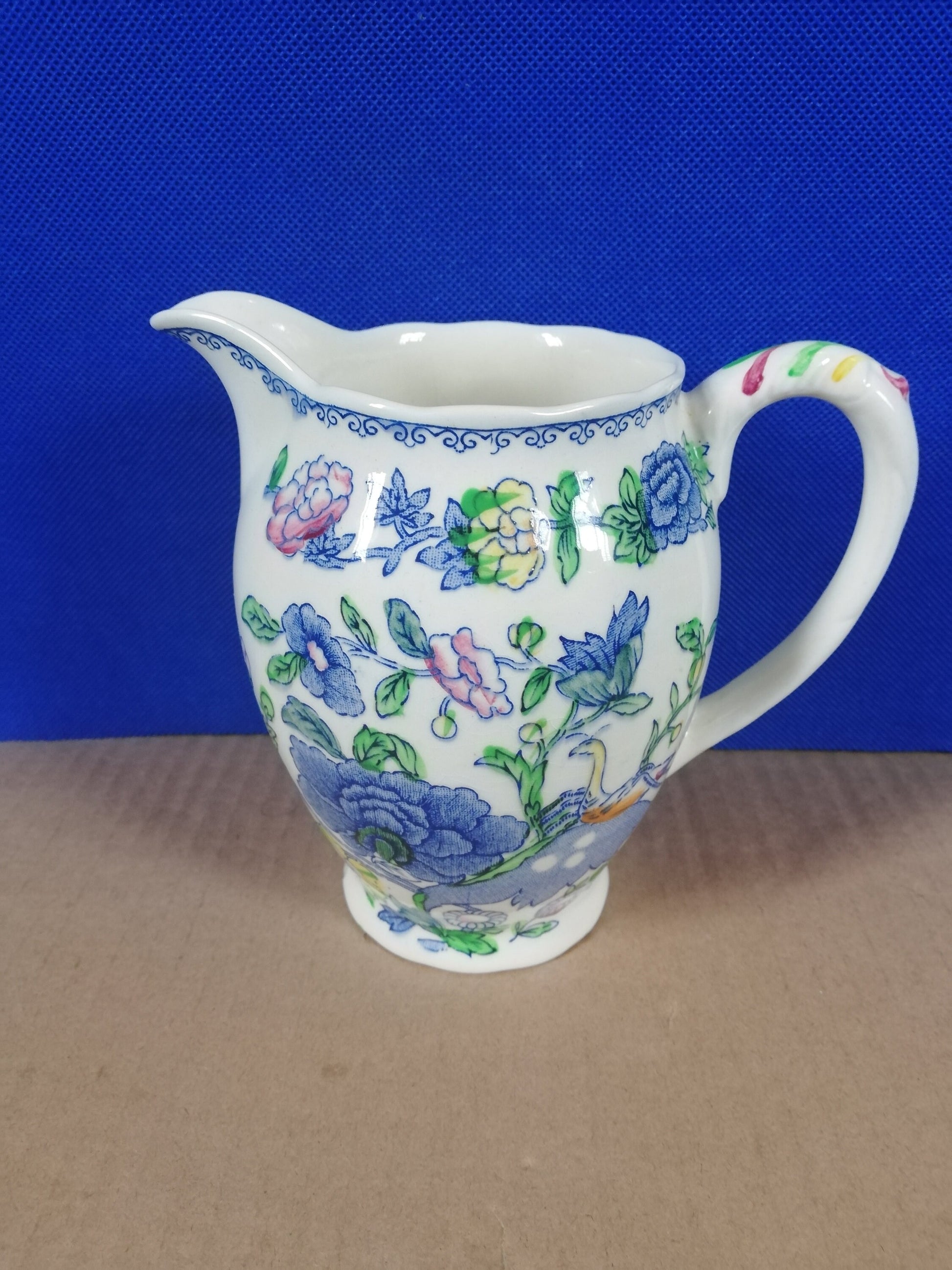 Mason's ironstone Regency jug 5.25" tall