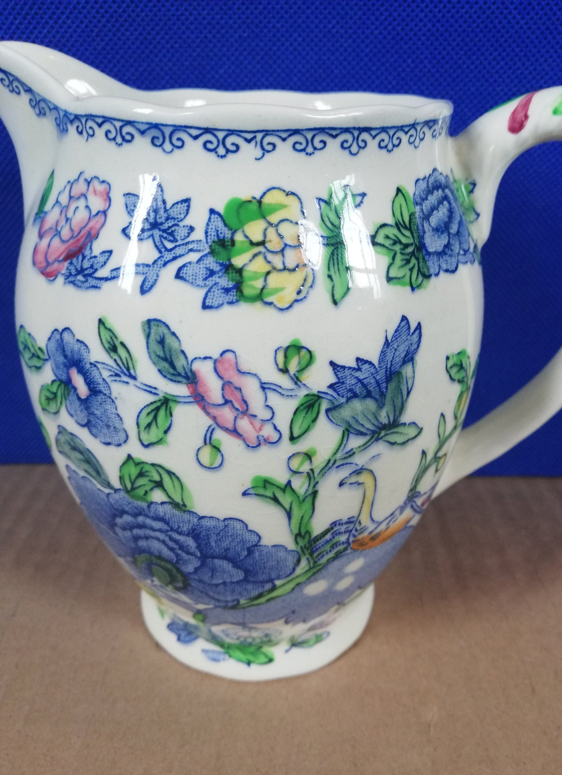 Mason's ironstone Regency jug 5.25" tall