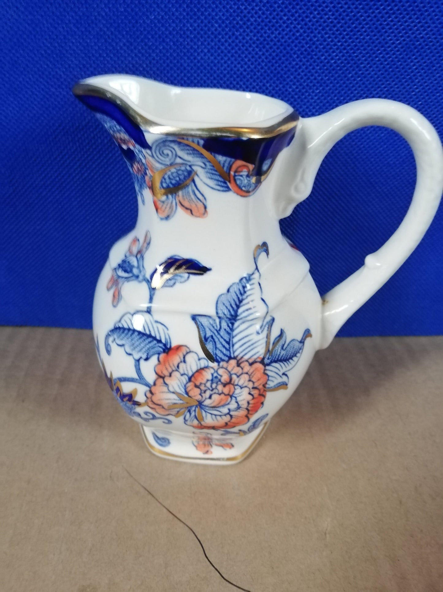 Mason's ironstone Cathay jug 4.5" tall x 2" base